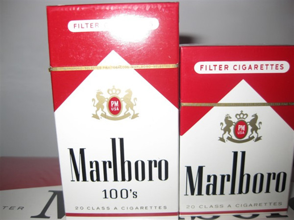 Marlboro Red 100s Cigarettes Tobacco (10 Cartons) - Click Image to Close