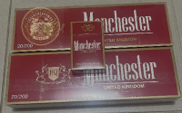 Manchester Red Cigarettes 10 cartons Manchester Red Cigarettes 10 cartons